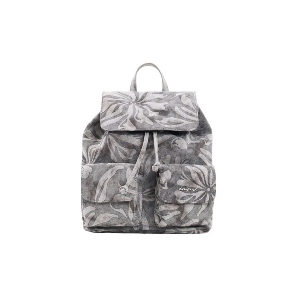 Desigual Gray Cotton Women's Backpack